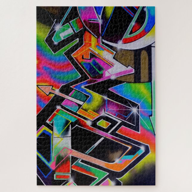 Rompecabezas del graffiti (Vertical)