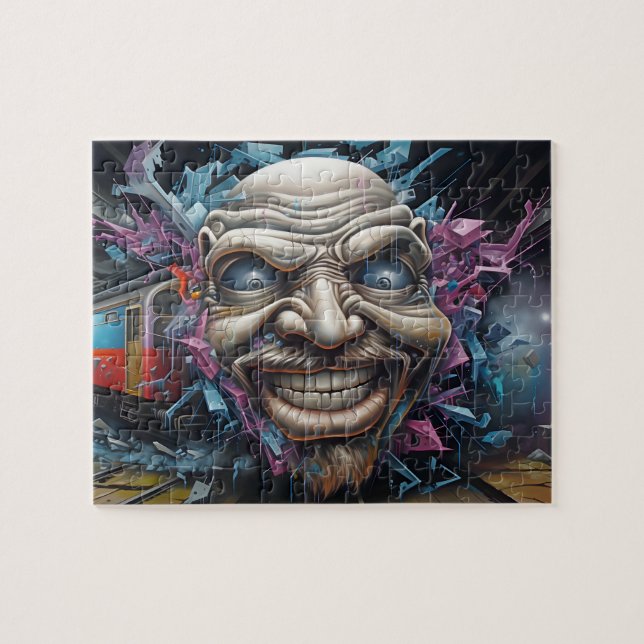 Rompecabezas del graffiti (Horizontal)