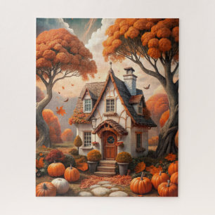 Rompecabezas del hogar de otoño