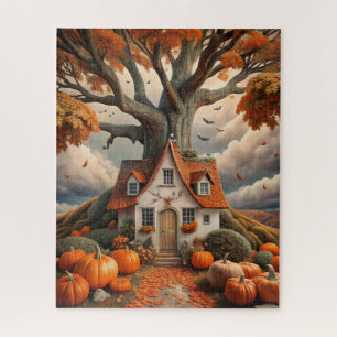 Rompecabezas del hogar de otoño