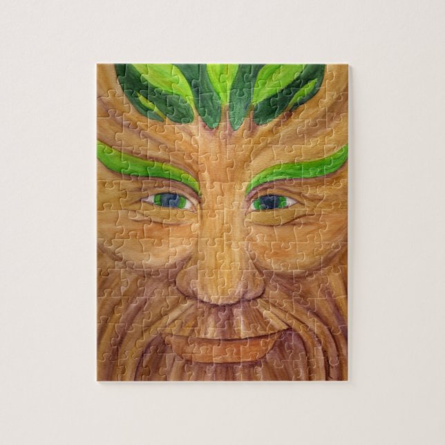 Rompecabezas del hombre verde (Vertical)