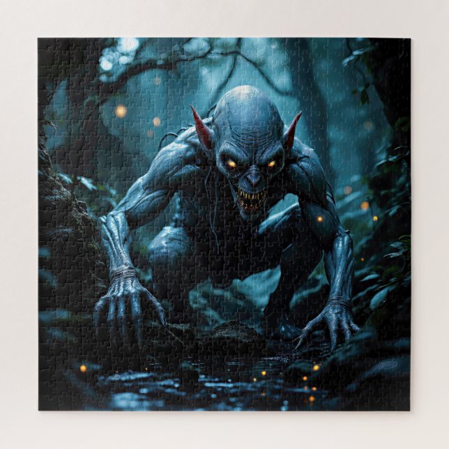 Rompecabezas del horror de Halloween (Vertical)