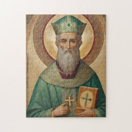 Rompecabezas del ícono de San Patricio