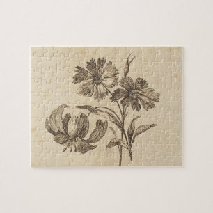 Rompecabezas del Ilustracion de flores