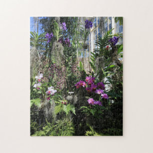 Rompecabezas del invernadero de la orquídea