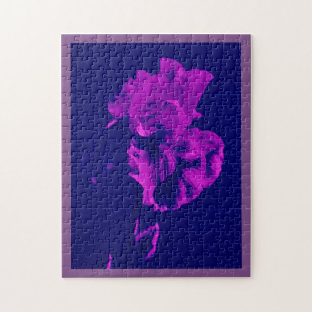 Rompecabezas del iris púrpura (Vertical)