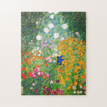 Rompecabezas del jardín de flores de Gustavo Klimt<br><div class="desc">Rompecabezas del jardín de flores de Gustavo Klimt. Pintura al óleo en lona a partir de 1907. Terminado durante su fase de oro, el jardín de flores es una de las pinturas del paisaje más famosas de Klimt. La explosión de colores del verano adelante en este trabajo con una mezcla...</div>