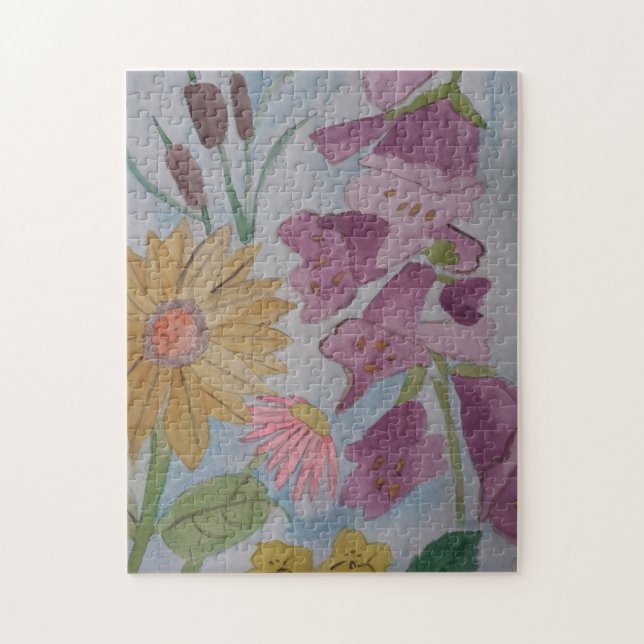 Rompecabezas del Jardín de la Cabaña de Inglés (Vertical)