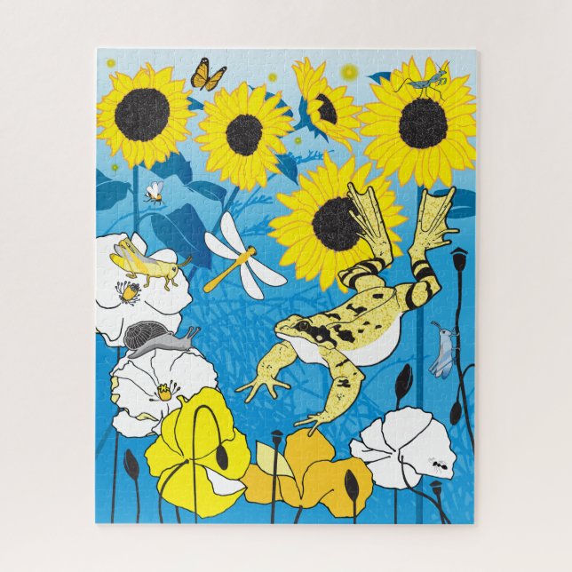 Rompecabezas del Jardín de Primavera de 16x20 para (Vertical)