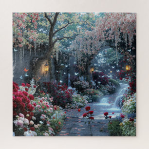 Rompecabezas del jardín de rosas secreto