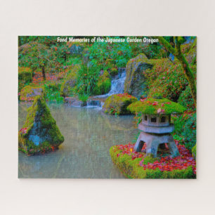 Rompecabezas del jardín japonés de otoño Oregon