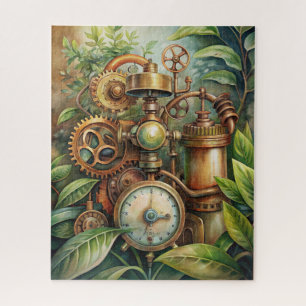 Rompecabezas del Jardín Steampunk