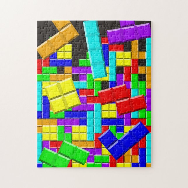 Rompecabezas del juego de la arcada de los ladrill (Vertical)