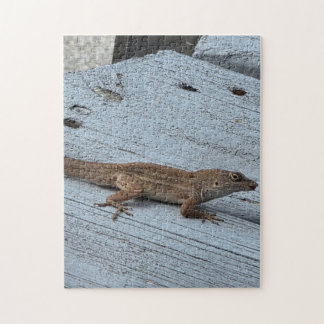 Rompecabezas del lagarto de jardín