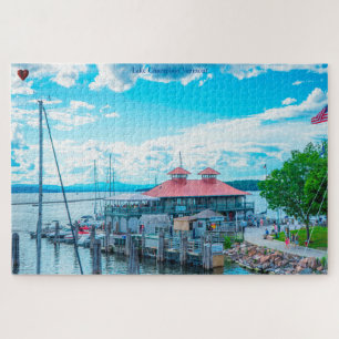 Rompecabezas del Lago Champlain Vermont Jigsaw