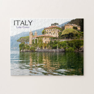 Rompecabezas del Lago de Como en Italia