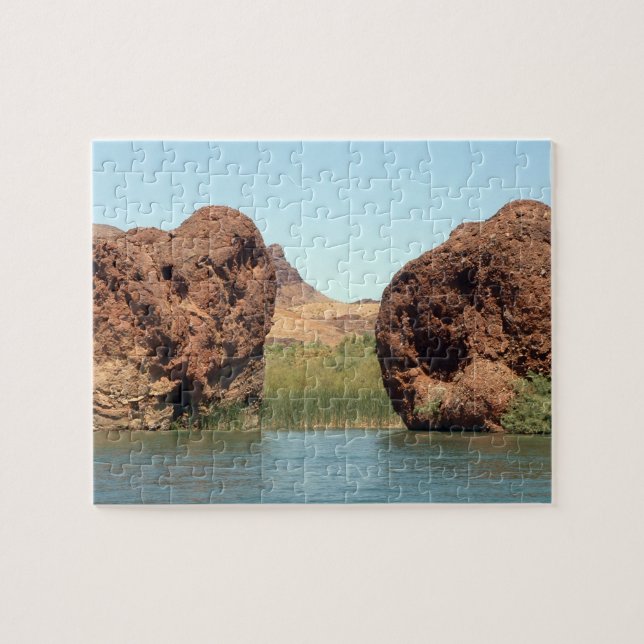 Rompecabezas del Lago Havasu Jigsaw (Horizontal)