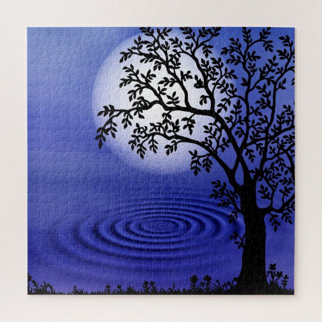 Rompecabezas del Lago Moon (Vertical)