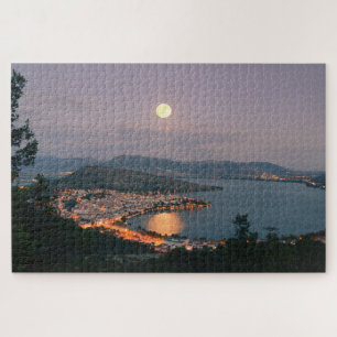 Rompecabezas del lago Moon Kastoria Grecia