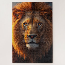 Rompecabezas del León Majestuoso