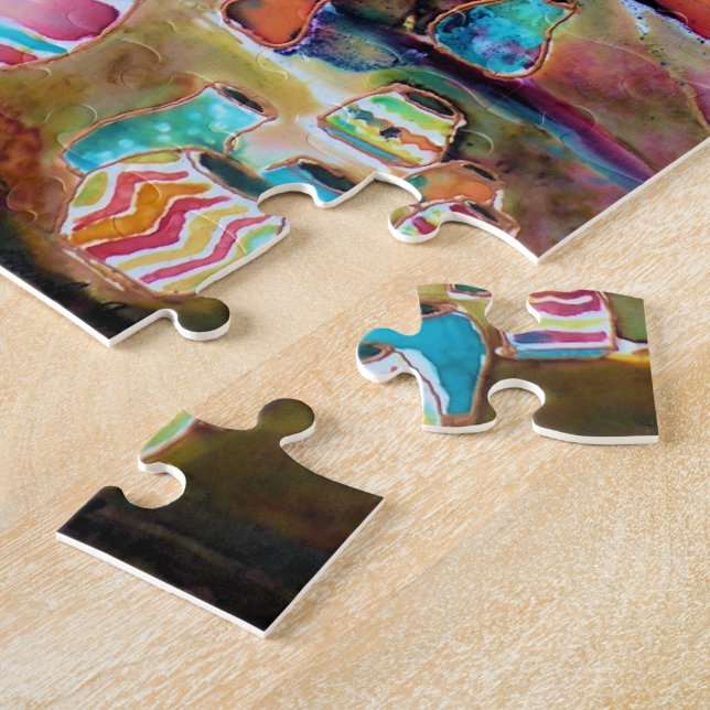 Rompecabezas del lirio de Santa Fe (Lado)