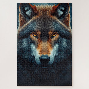 Rompecabezas del Lobo Majestuoso