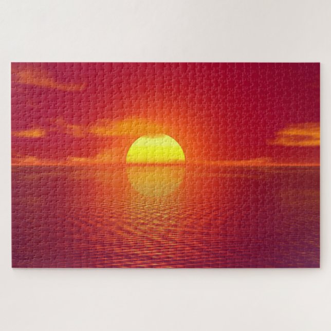 Rompecabezas del Mar de Sol (Horizontal)