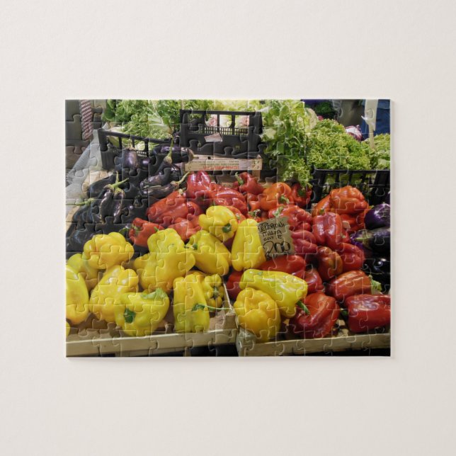 Rompecabezas del mercado alimentario en Italia (Horizontal)