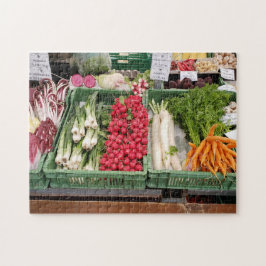 Rompecabezas del Mercado de Granjeros, 28 cm x 35 