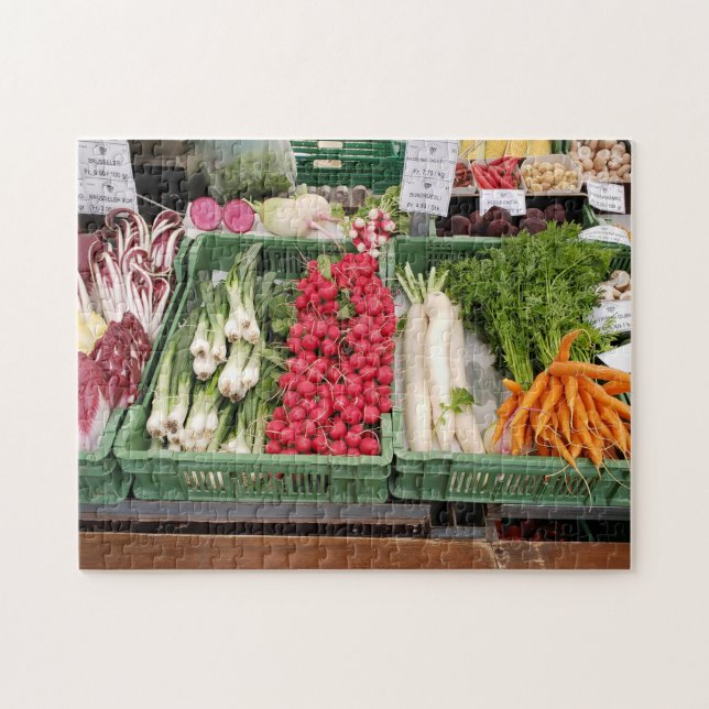 Rompecabezas del Mercado de Granjeros, 28 cm x 35  (Horizontal)