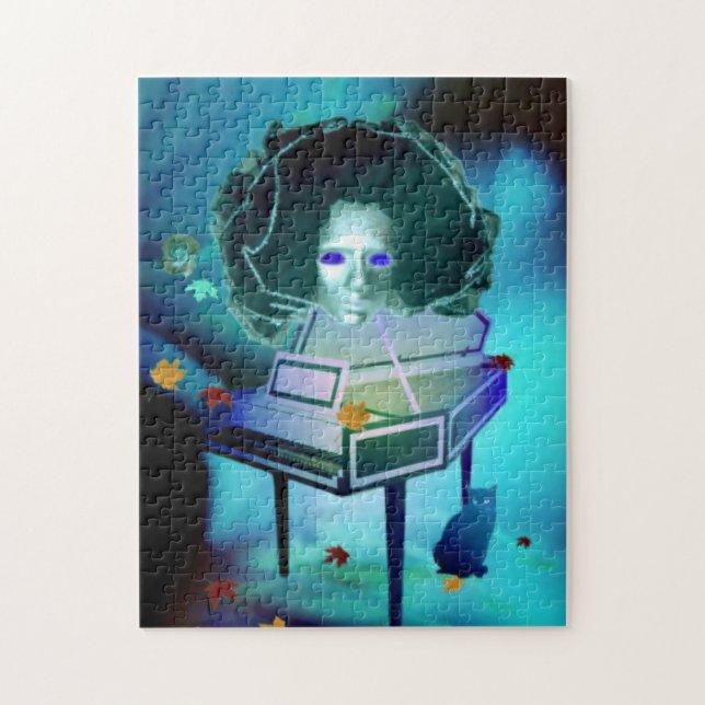 Rompecabezas del merengue pianista (Vertical)