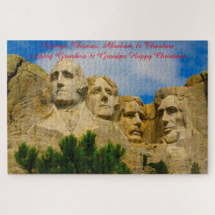 Rompecabezas del Monte Rushmore Dakota del Sur