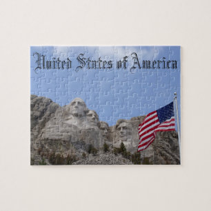 Rompecabezas del monte Rushmore los Estados Unidos