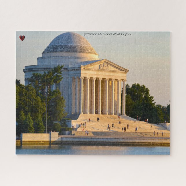Rompecabezas del Monumento a Jefferson Washington (Horizontal)