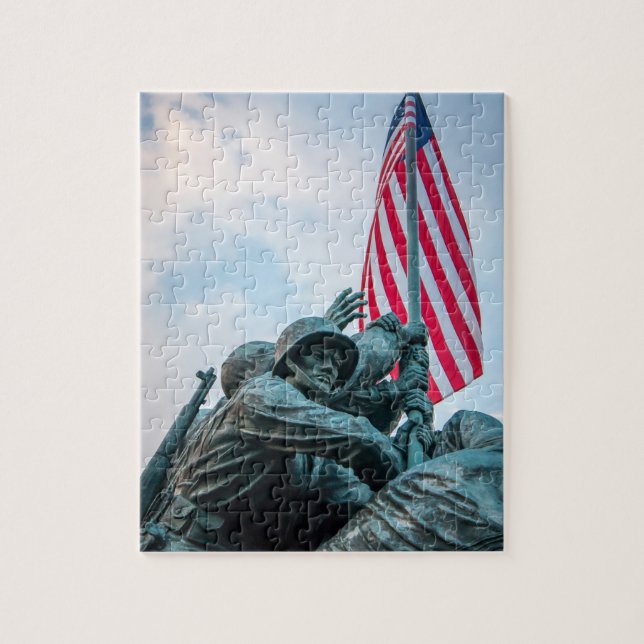 Rompecabezas del monumento de Iwo Jima (Vertical)