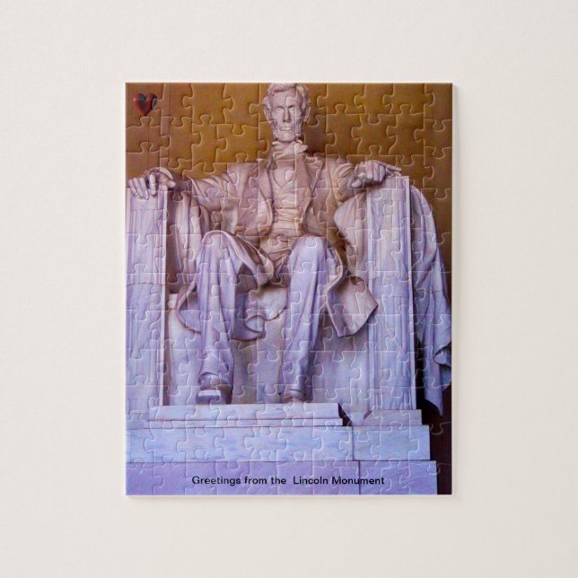Rompecabezas del Monumento Lincoln (Vertical)