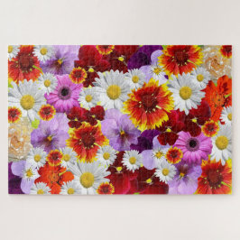 Rompecabezas del Mosaico de Flores