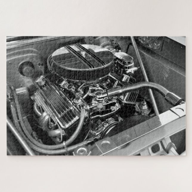 rompecabezas del motor de coche 3 (Horizontal)