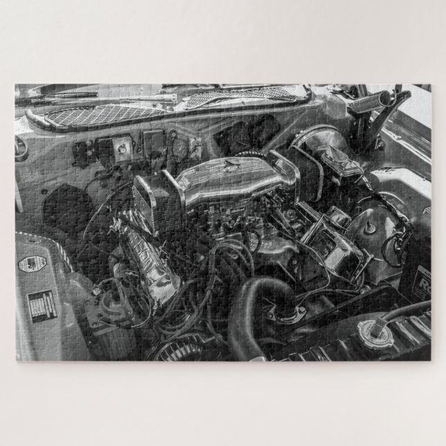 rompecabezas del motor de coche 9 (Horizontal)