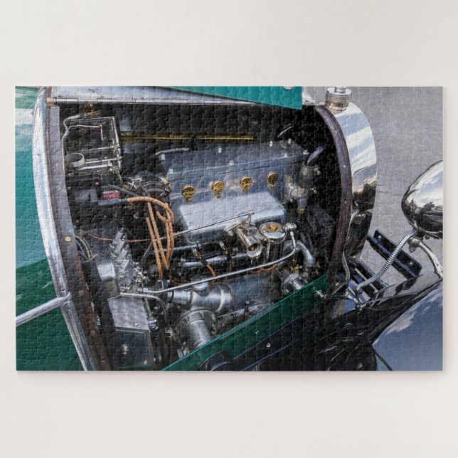 rompecabezas del motor europeo del automóvil (Horizontal)