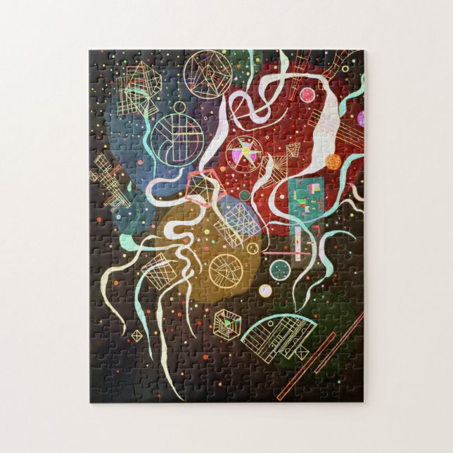 Rompecabezas del movimiento I de Kandinsky (Vertical)