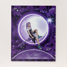 Rompecabezas del niño de la Luna Púrpura