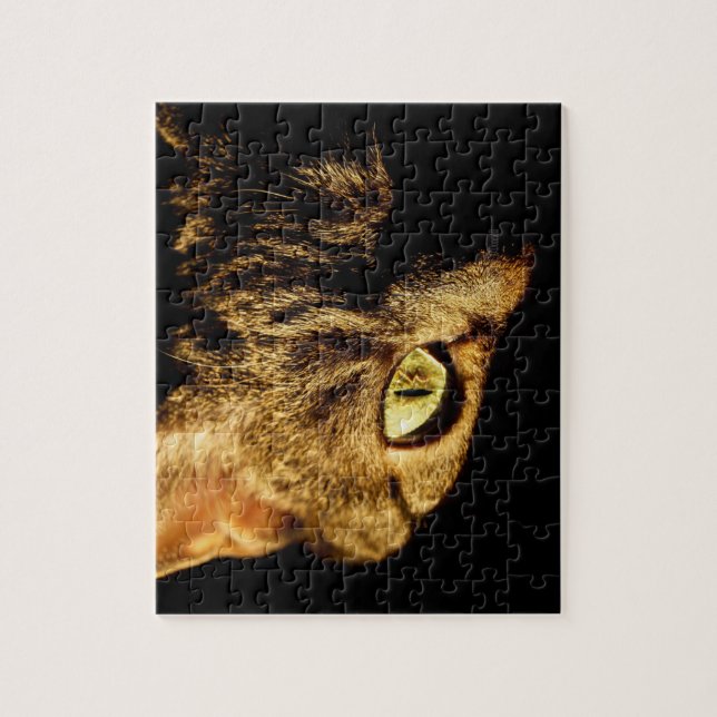 Rompecabezas del ojo de gato  (Vertical)