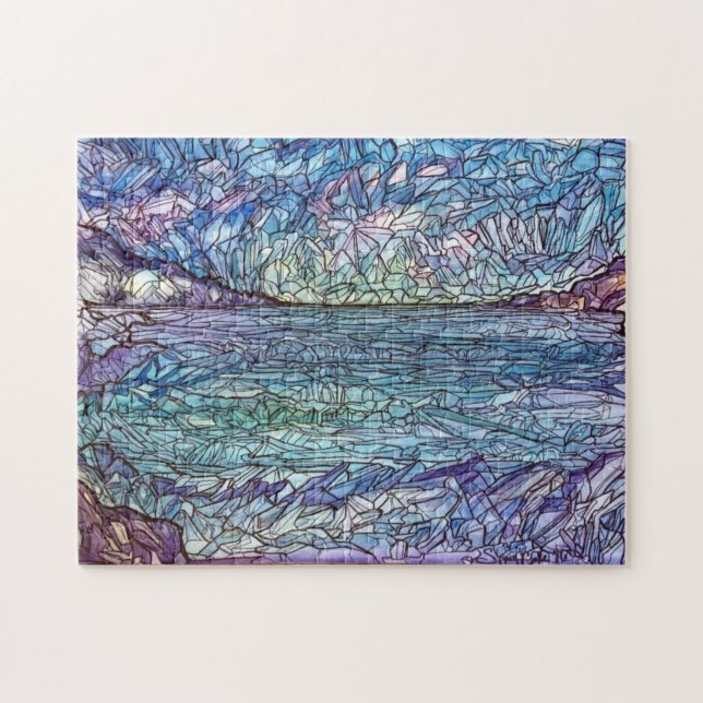 Rompecabezas del ojo de Leví (Resumen de la Costa  (Horizontal)