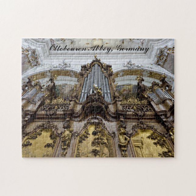 Rompecabezas del órgano de la abadía de Ottobeuren (Horizontal)