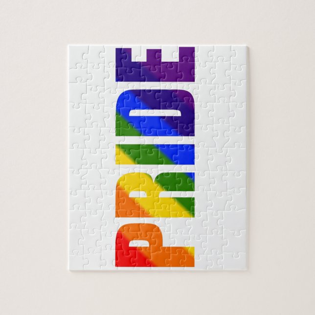 rompecabezas del orgullo del arco iris (Vertical)