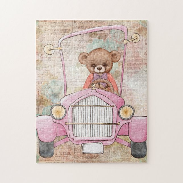 Rompecabezas del oso de Teddy (Vertical)