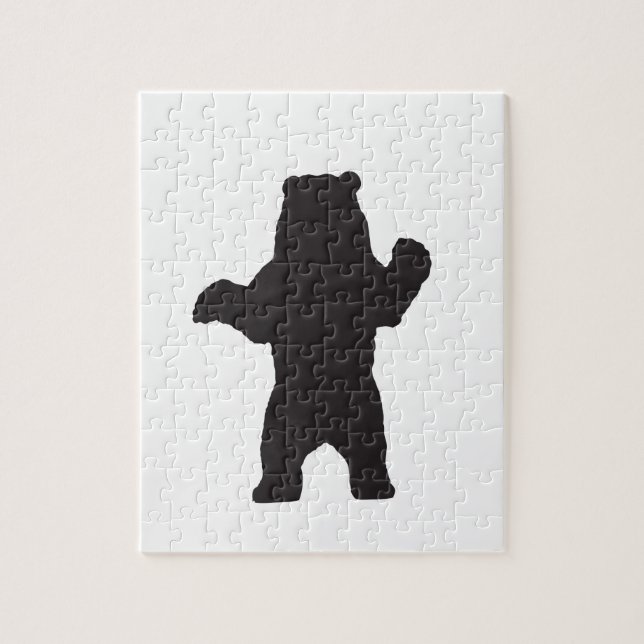 Rompecabezas del oso negro (Vertical)