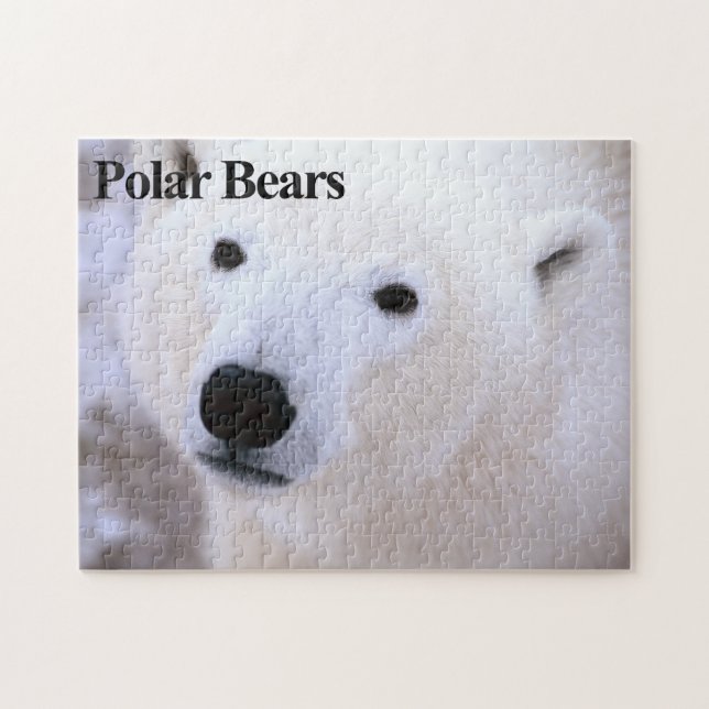 Rompecabezas del oso polar 11 (Horizontal)