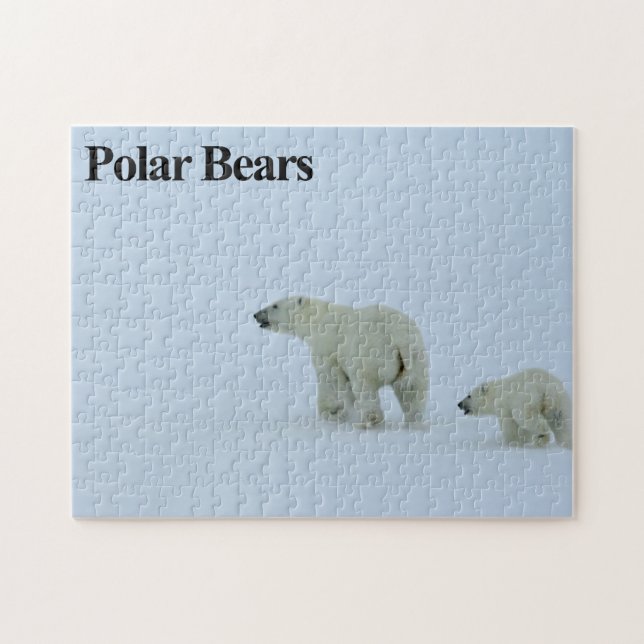 Rompecabezas del oso polar 3 (Horizontal)
